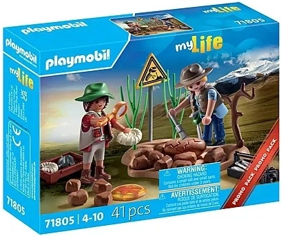 Wykopaliska archeologiczne Playmobil