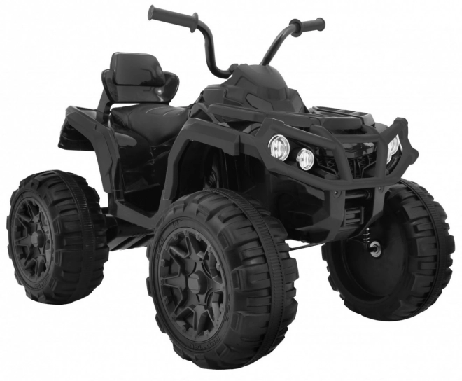 Čtyřkolka ATV 2,4GHz na baterie pro děti + Dálkové ovládání + Kola EVA + Rádio MP3 + Startování zdarma – černá