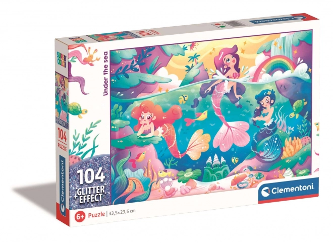 Třpytivé puzzle Pod mořem od Clementoni