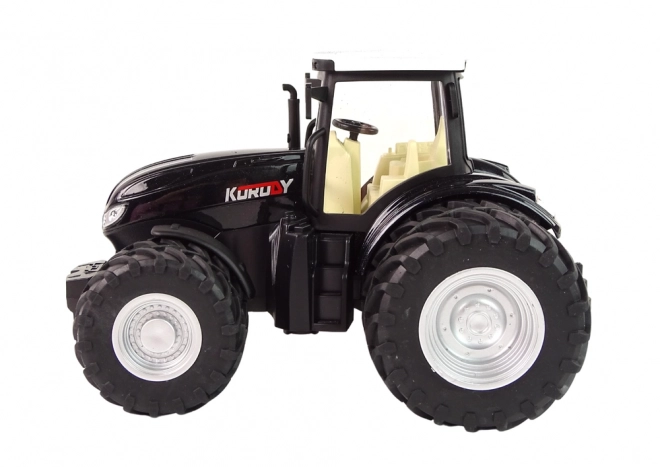 R/C traktor na dálkové ovládání černý 2,4G kovový