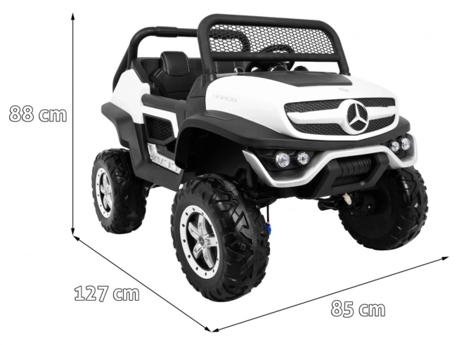 Vozidlo Mercedes BENZ UNIMOG White