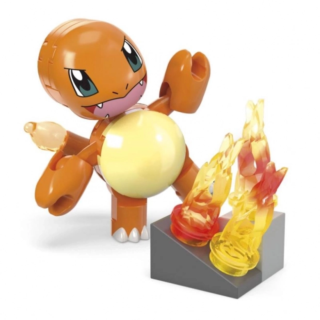Megablok Pokémon dobrodružství-Charmander s ohnivým typem HTH86