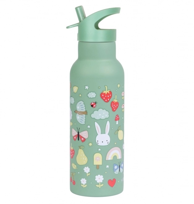 A Little Lovely Company Nerezová lahev na pití 500 ml – Radost