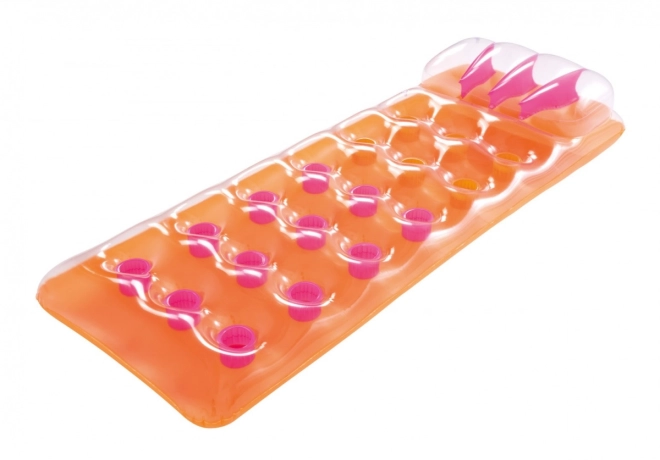 Bestway Neonová plážová matrace 188 x 71 cm + opravná sada – Oranžová