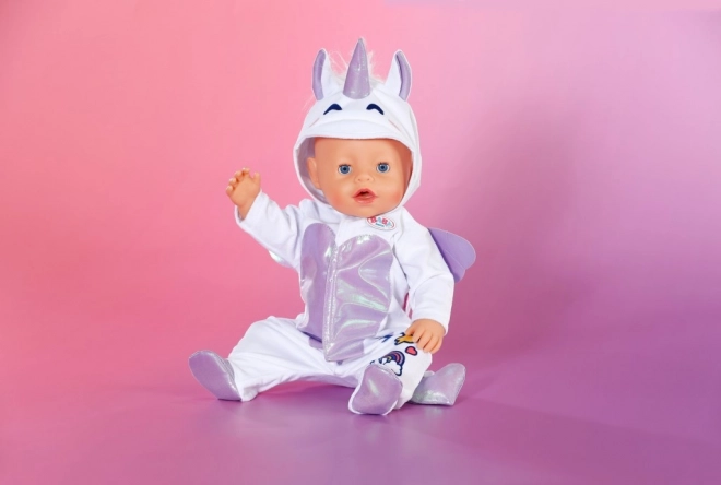 Kostým jednorožec pro panenku BABY born 43 cm