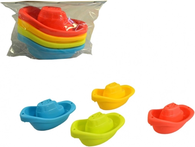 Loďky do vody 11 cm, 4 ks