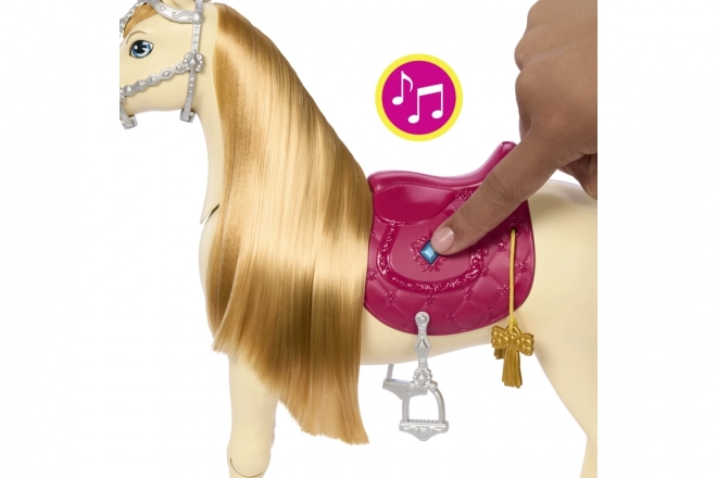 Barbie tančící kůň se zvuky