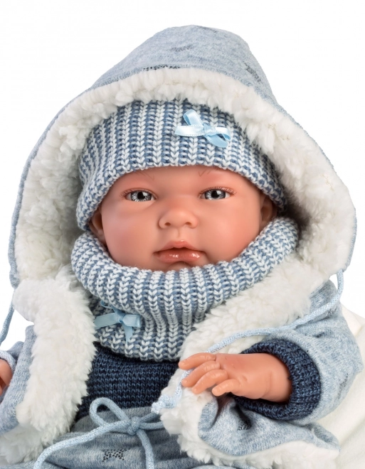 Llorens M738-81 obleček pro panenku miminko NEW BORN velikosti 40-42 cm