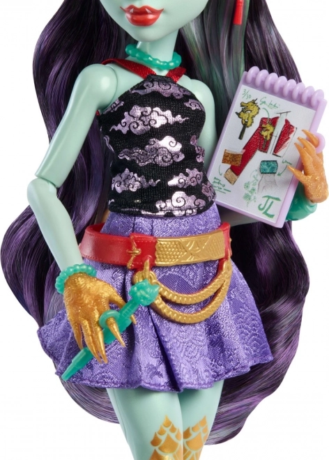 Lalka Monster High Jinafire Long s mazlíčkem