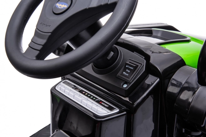 Dětský akumulátorový traktor Bagr s pohyblivým ramenem