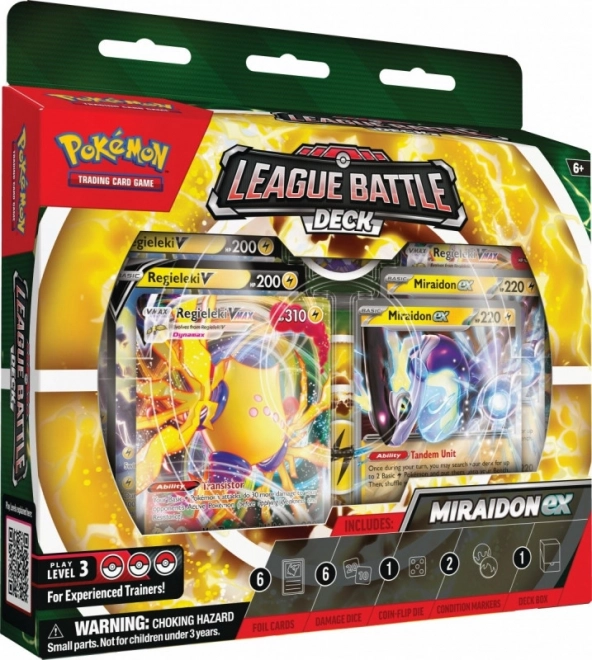 Souprava League Battle Deck Miraidon EX a Regieleki VMAX