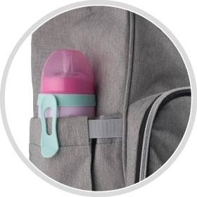 Termo kapsa a držák na láhev