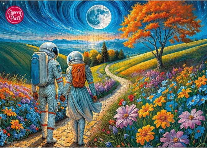 Puzzle Kosmická láska s 1000 dílky
