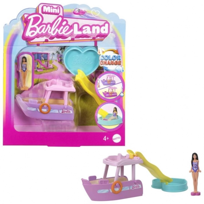 Mini BarbieLand Dopravní prostředky - Loď snů