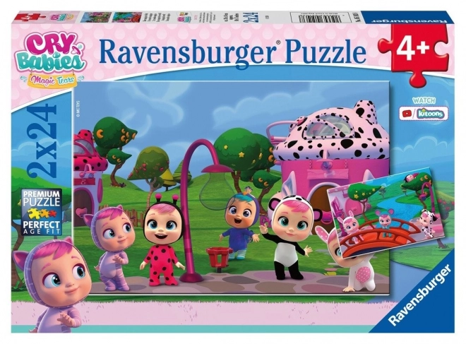 RAVENSBURGER Puzzle Cry Babies Magic Tears 2x24 dílků