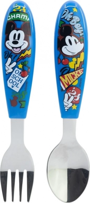 Dětský příbor Mickey Mouse - sada 2ks