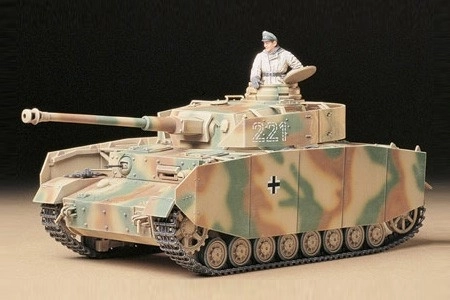 Model tanku Panzerkampwagen IV verze H