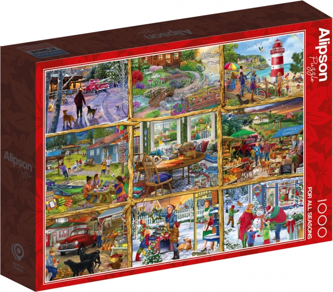 Puzzle Všechna roční období - ALIPSON