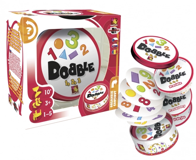 Dobble 1-2-3 dětská postřehová hra