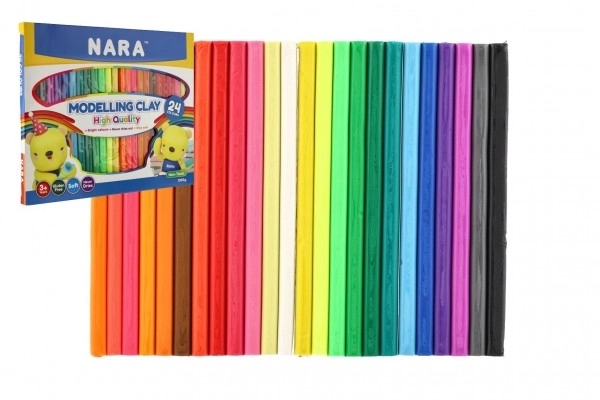 Modelína NARA 24 barev