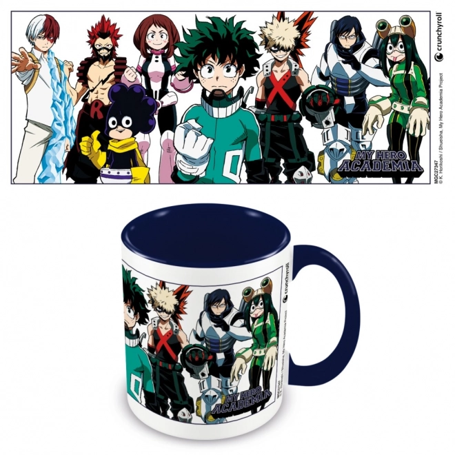 Hrnek My Hero Academia s motivem akademických hrdinů 315 ml