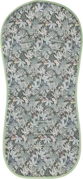 Prodyšná podložka do kočárku Breeze Madagaskar green