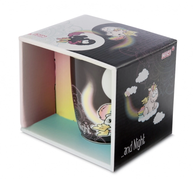 Hrneček jednorožec Rainbow Yin a Rainbow Yang