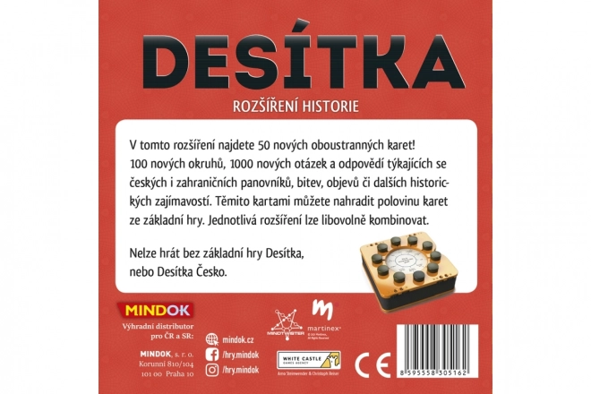 MINDOK Desítka: Historie (rozšíření)