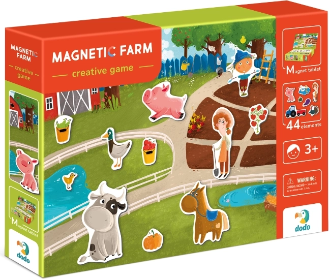 Dodo magnetická hra farma