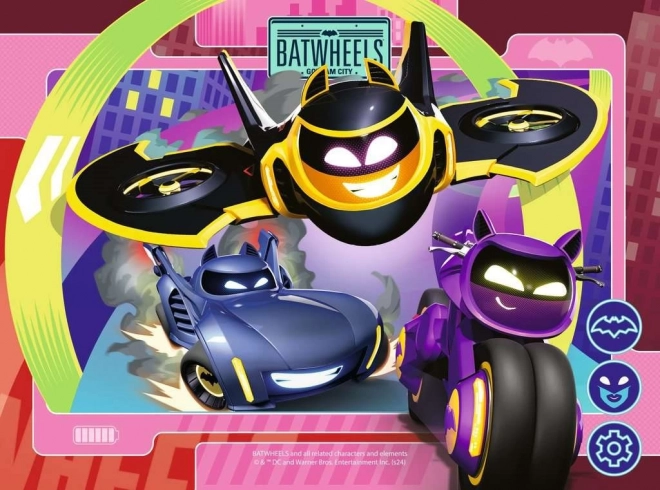 Puzzle Batwheels od Ravensburger, 4v1