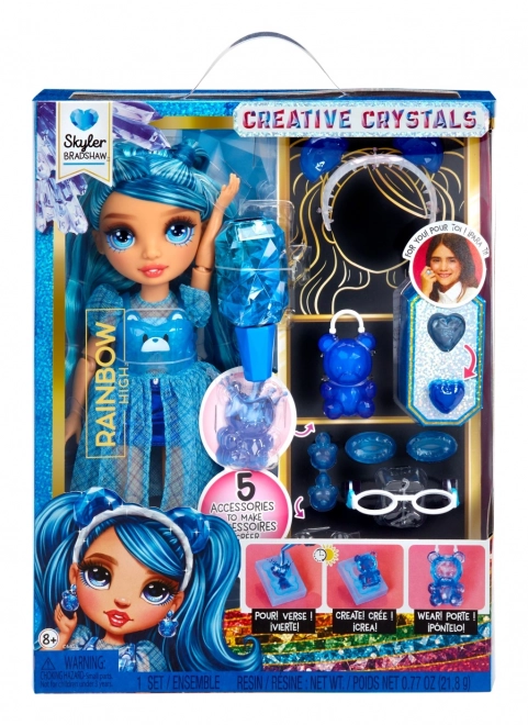 Panenka Rainbow High Creative Crystals - Skyler Bradshaw