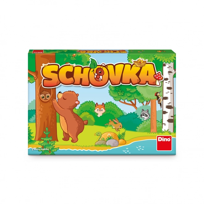 Schovka dětská společenská hra v krabici 34x23x4cm
