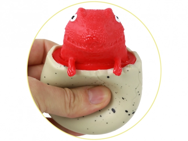 Antistresová hračka dinosaurus v vejci Squishy