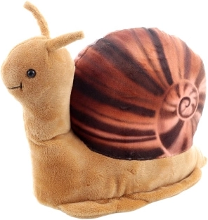 plyšový šnek 24 cm eco friendly