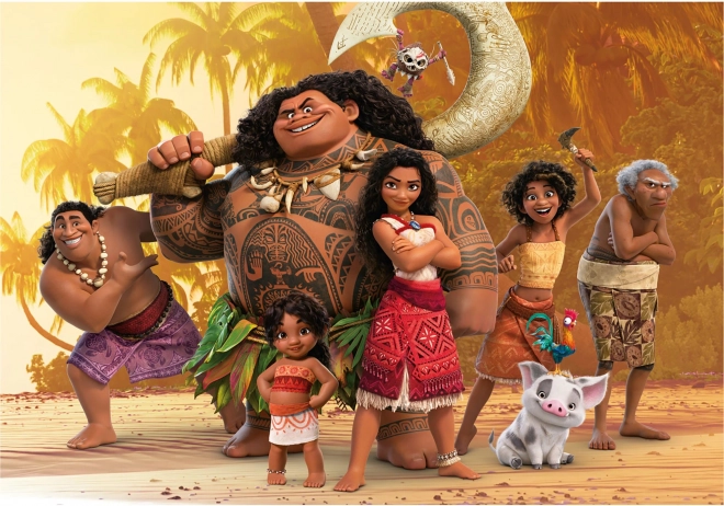EDUCA Puzzle Vaiana 2, 4v1 (50,80,100,150 dílků)