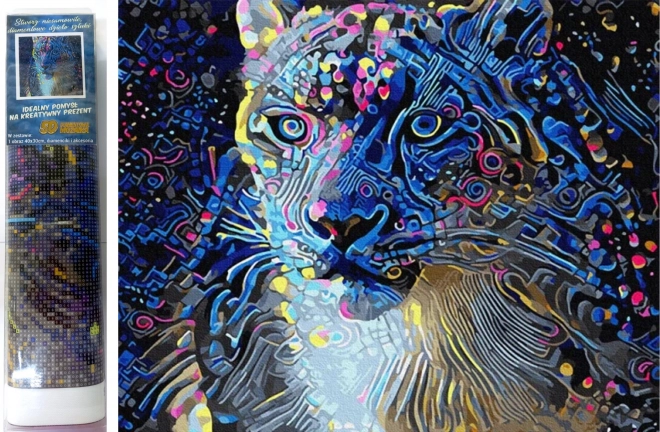 Norimpex diamantové malování lvice 30x40 cm