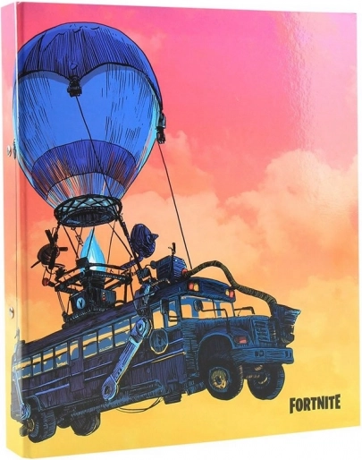 Kroužkový šanon A4 Battle Bus Fortnite