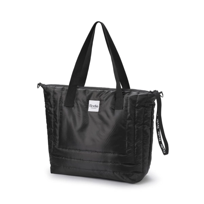 Elodie Details - Taška mumie - Black Quilted –  Antracit