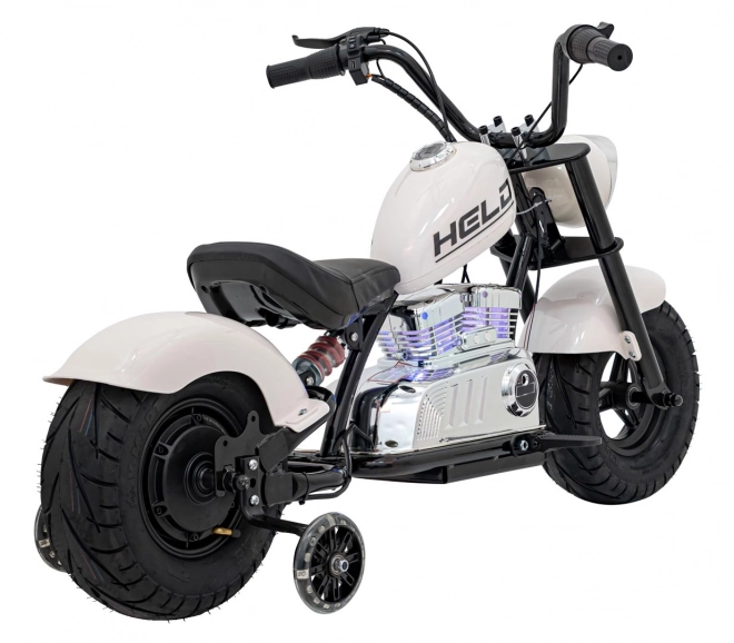 Motocykl Chopper Warrior White