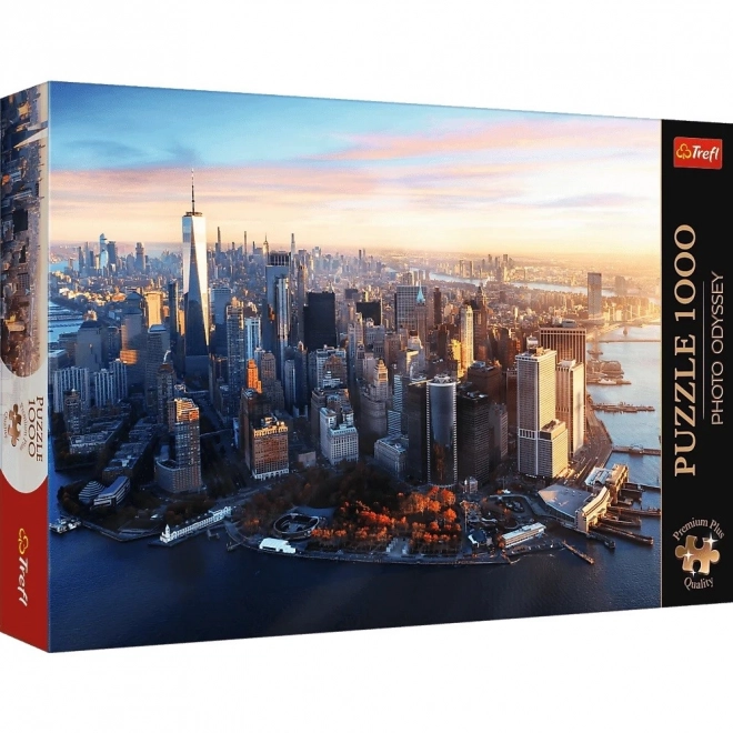 Puzzle TREFL Premium Plus Photo Odyssey: Manhattan, New York 1000 dílků