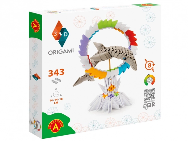 Kreativní sada Origami 3D Delfín