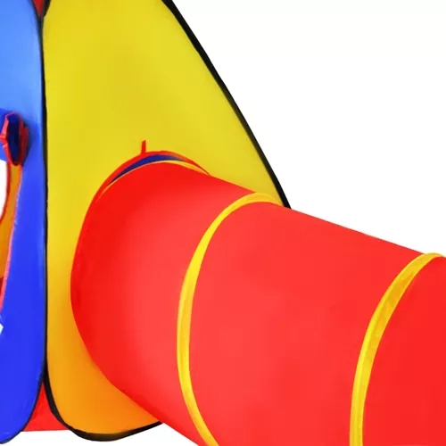 Dětský hrací stan 3v1 Tipi + Tunel + Domek
