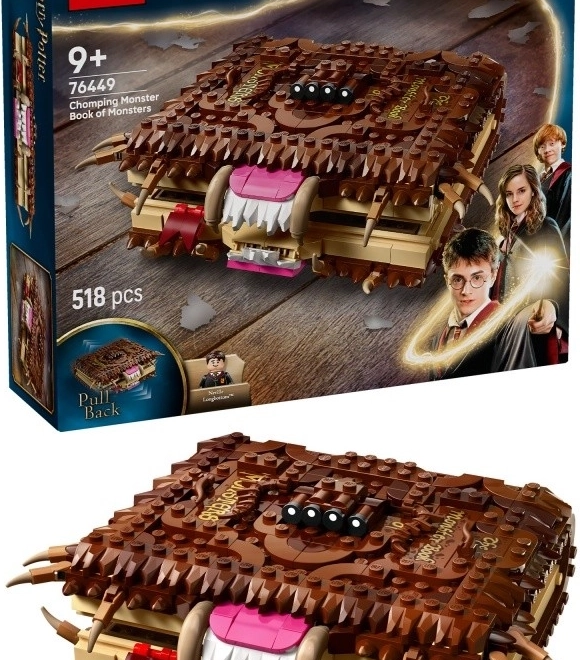 Kniha příšer s kostičkami LEGO Harry Potter