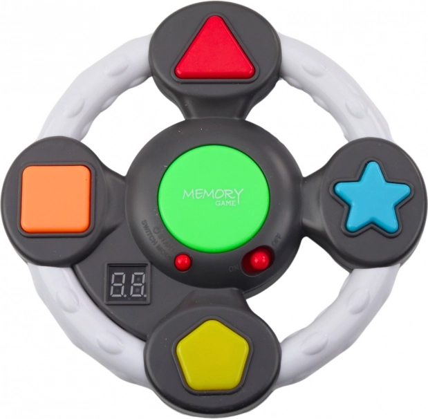 Elektronická logická hra Paměť Volant Světla Zvuky