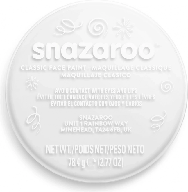 Snazaroo bílá barva na obličej 75 ml