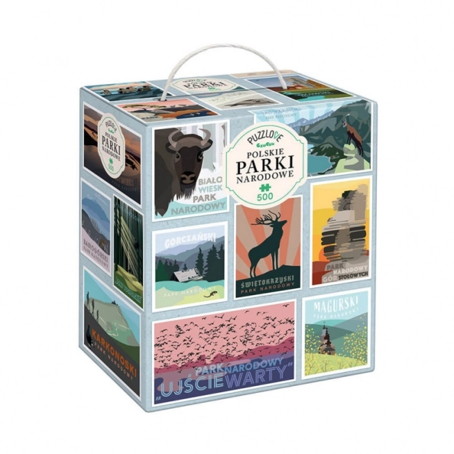 Puzzle 500 prvků Puzzlove - Národní parky