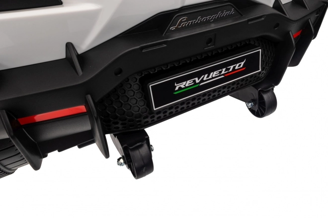 Dětský elektrický vůz Lamborghini Revuelto bílý