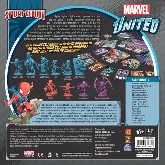 Hra Marvel United Spider Geddon