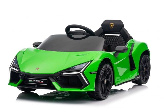 Elektrické autíčko Lamborghini Revuelto zelené