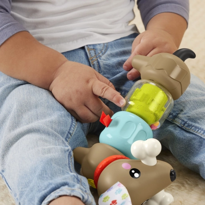 Fisher Price Chrastící a klapající jezevčík HTW91